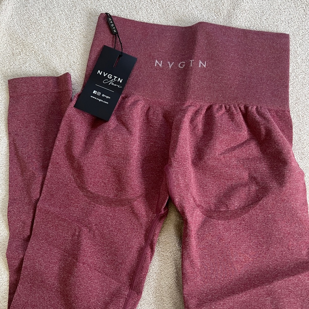 NVGTN leggings Maroon Contour